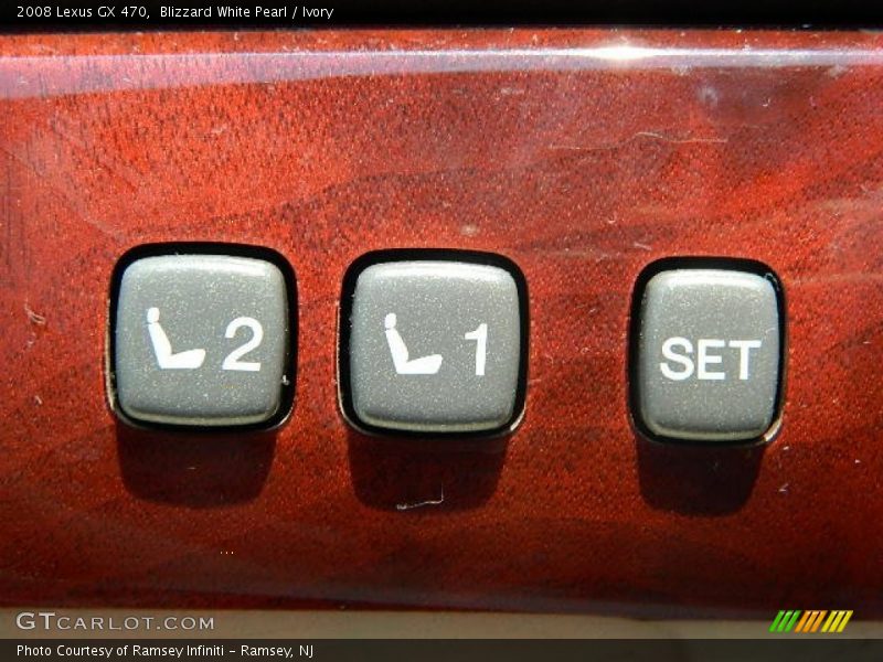 Blizzard White Pearl / Ivory 2008 Lexus GX 470