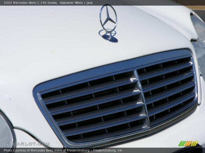 Alabaster White / Java 2003 Mercedes-Benz C 240 Sedan