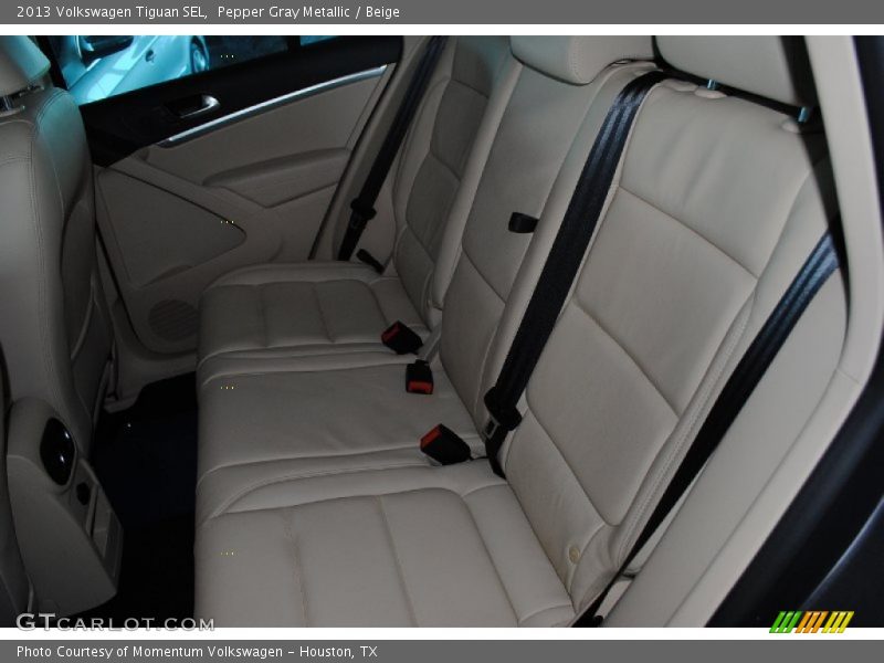 Pepper Gray Metallic / Beige 2013 Volkswagen Tiguan SEL