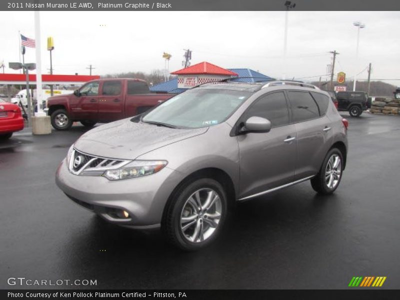 Platinum Graphite / Black 2011 Nissan Murano LE AWD