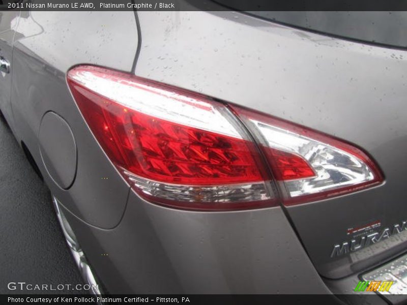 Platinum Graphite / Black 2011 Nissan Murano LE AWD