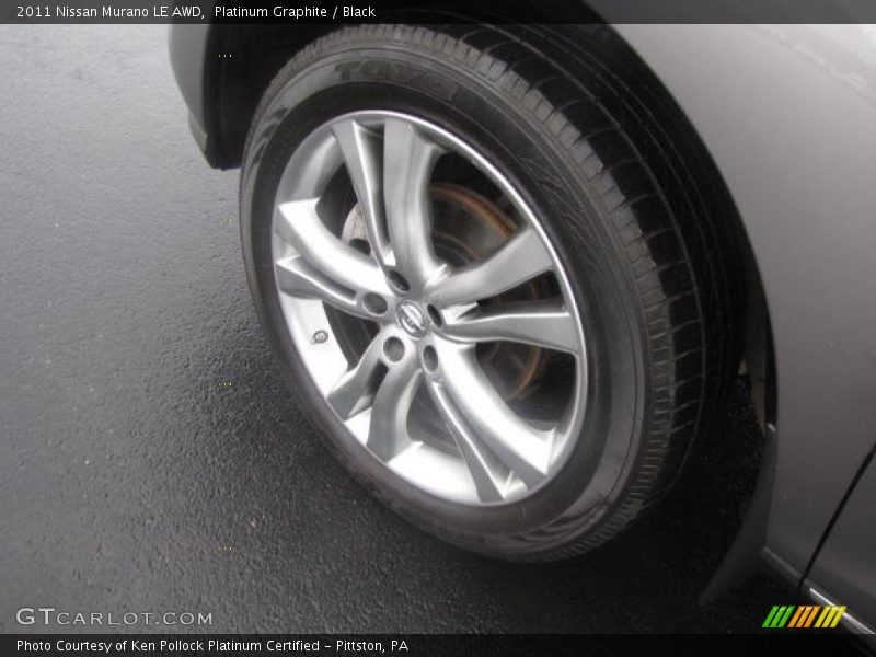 Platinum Graphite / Black 2011 Nissan Murano LE AWD