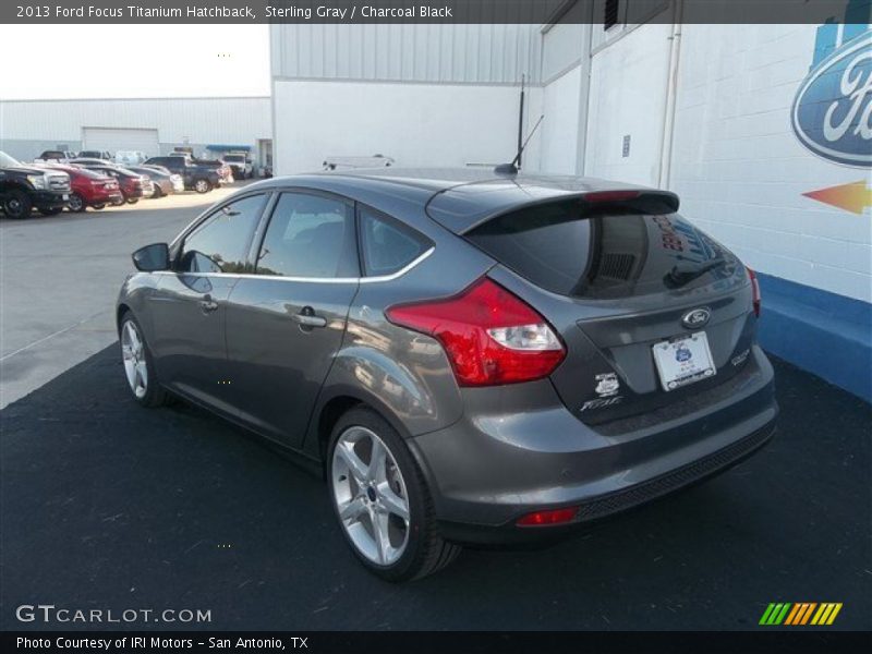 Sterling Gray / Charcoal Black 2013 Ford Focus Titanium Hatchback