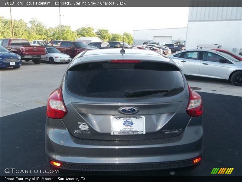Sterling Gray / Charcoal Black 2013 Ford Focus Titanium Hatchback