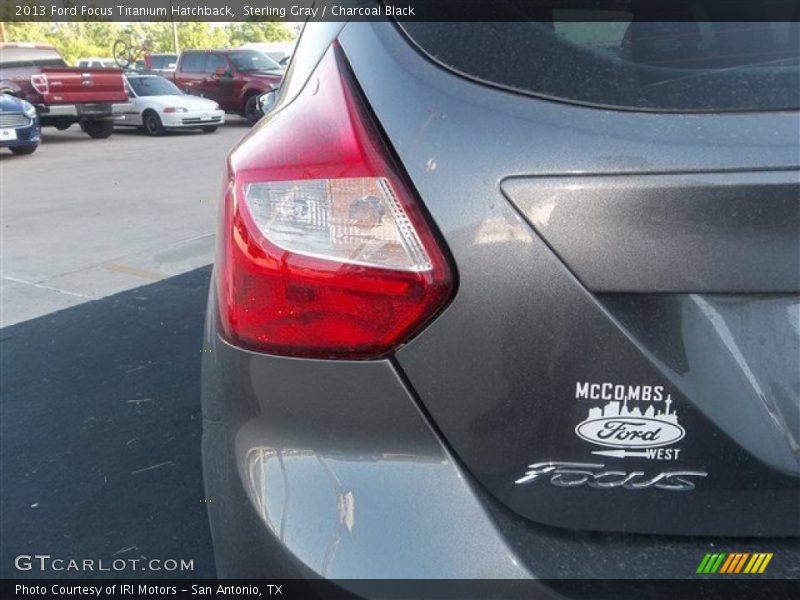 Sterling Gray / Charcoal Black 2013 Ford Focus Titanium Hatchback