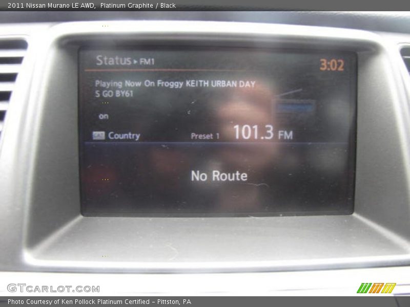 Platinum Graphite / Black 2011 Nissan Murano LE AWD