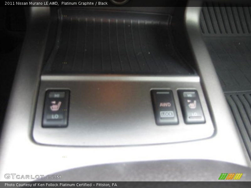 Platinum Graphite / Black 2011 Nissan Murano LE AWD