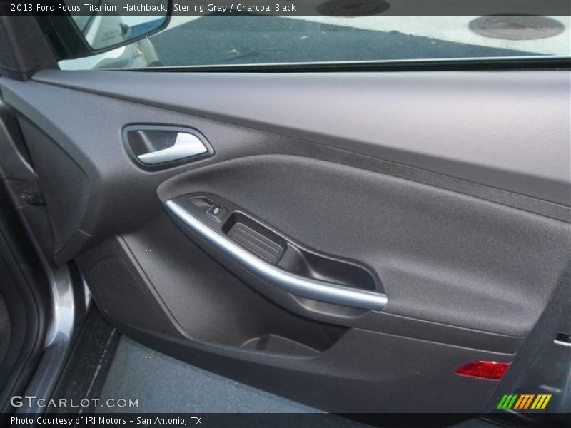 Sterling Gray / Charcoal Black 2013 Ford Focus Titanium Hatchback