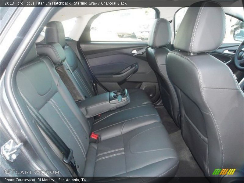 Sterling Gray / Charcoal Black 2013 Ford Focus Titanium Hatchback