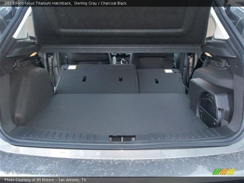 Sterling Gray / Charcoal Black 2013 Ford Focus Titanium Hatchback