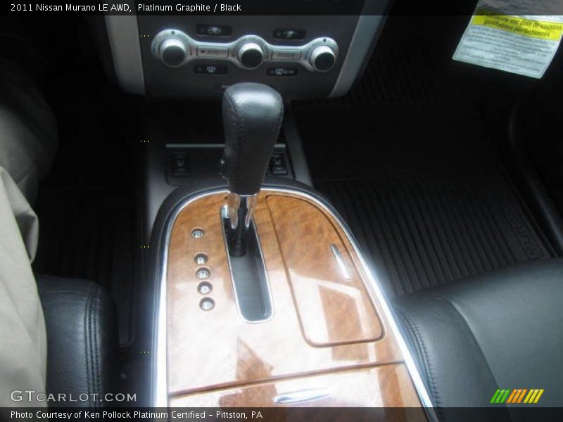 Platinum Graphite / Black 2011 Nissan Murano LE AWD