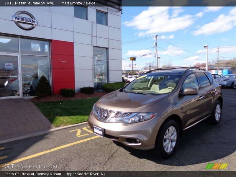 Tinted Bronze / Beige 2011 Nissan Murano SV AWD