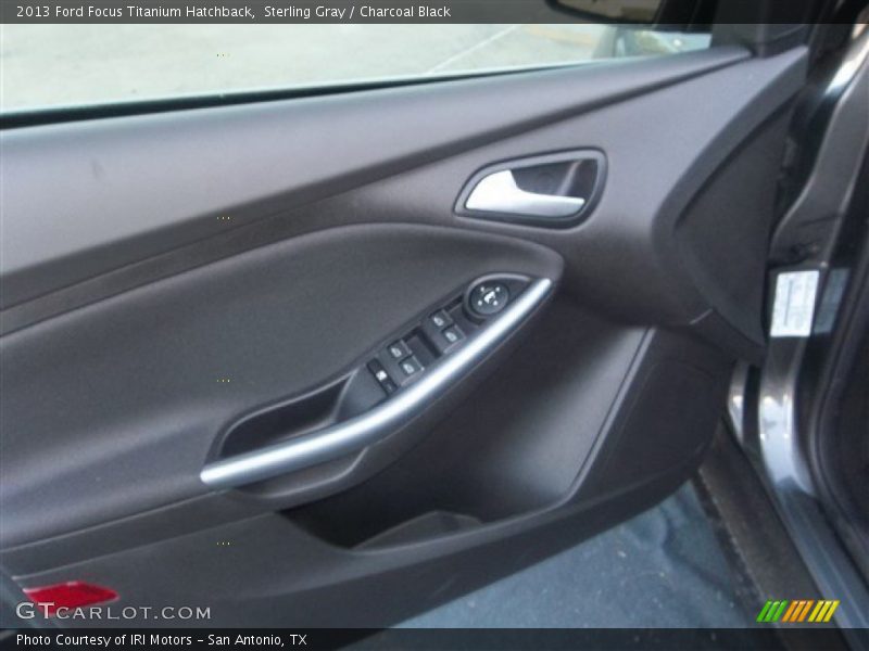 Sterling Gray / Charcoal Black 2013 Ford Focus Titanium Hatchback