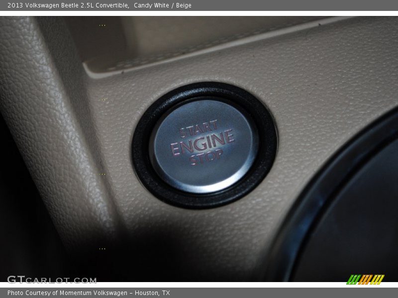 Candy White / Beige 2013 Volkswagen Beetle 2.5L Convertible