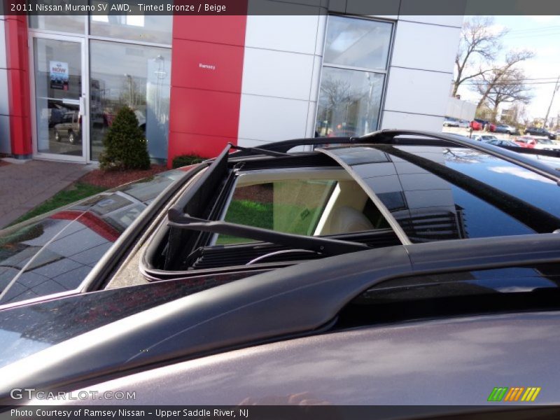 Tinted Bronze / Beige 2011 Nissan Murano SV AWD