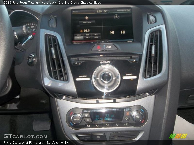 Sterling Gray / Charcoal Black 2013 Ford Focus Titanium Hatchback