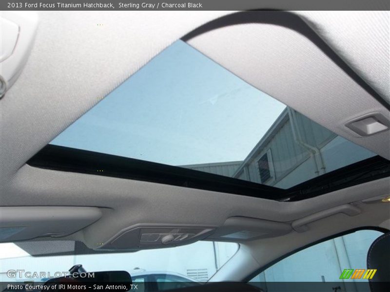 Sterling Gray / Charcoal Black 2013 Ford Focus Titanium Hatchback