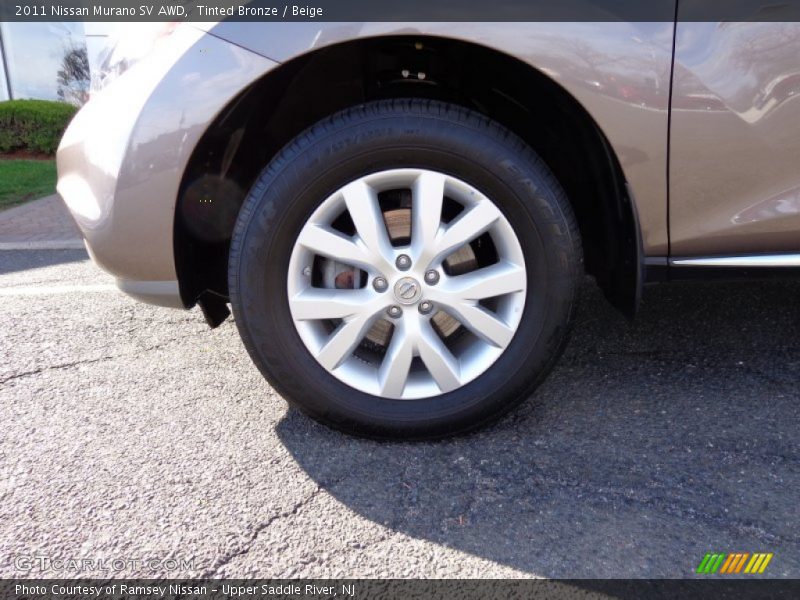 Tinted Bronze / Beige 2011 Nissan Murano SV AWD