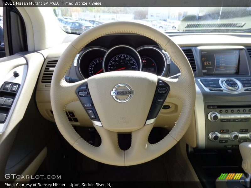 Tinted Bronze / Beige 2011 Nissan Murano SV AWD