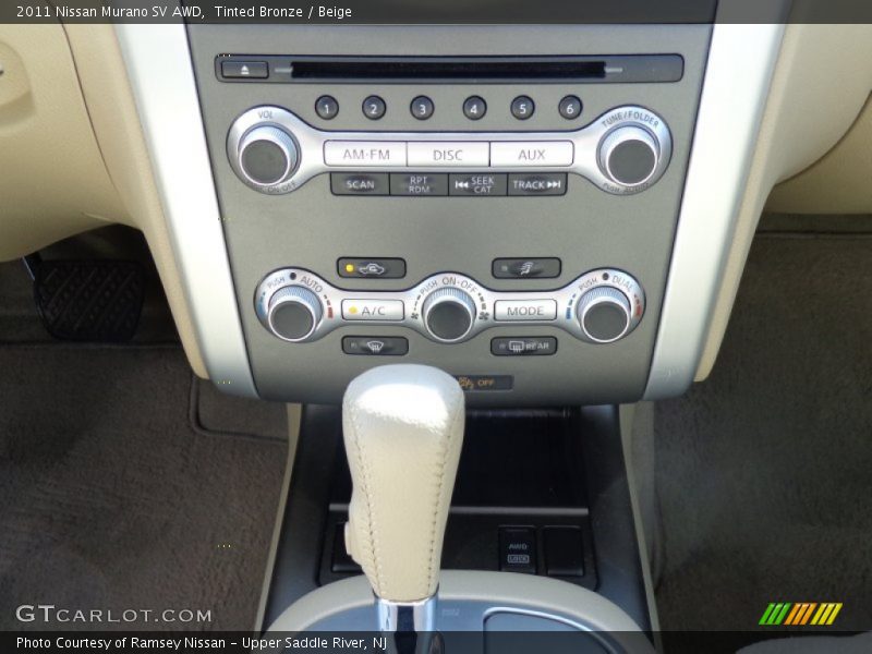 Tinted Bronze / Beige 2011 Nissan Murano SV AWD
