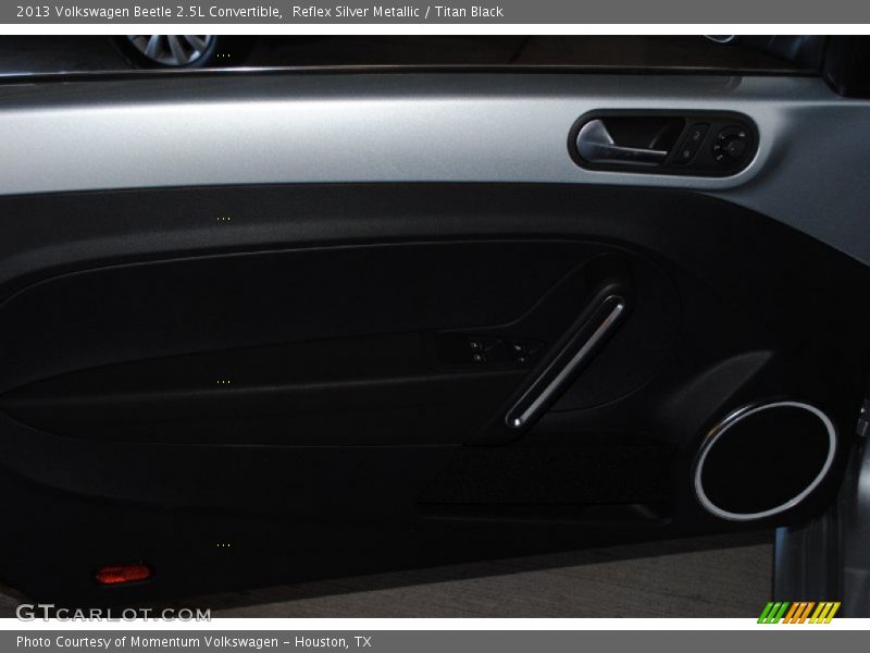 Reflex Silver Metallic / Titan Black 2013 Volkswagen Beetle 2.5L Convertible