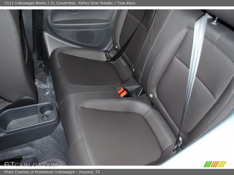 Reflex Silver Metallic / Titan Black 2013 Volkswagen Beetle 2.5L Convertible