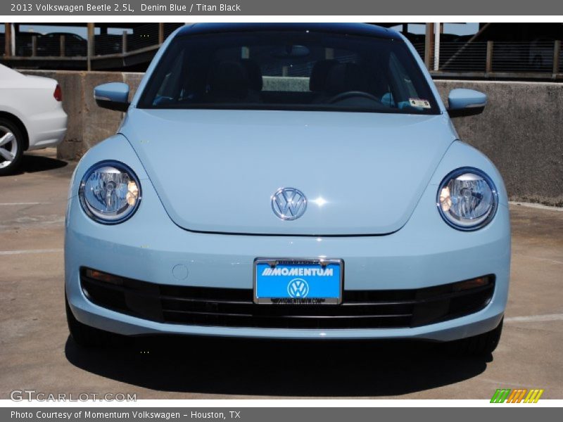 Denim Blue / Titan Black 2013 Volkswagen Beetle 2.5L