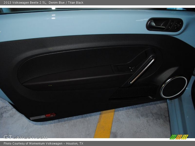 Denim Blue / Titan Black 2013 Volkswagen Beetle 2.5L