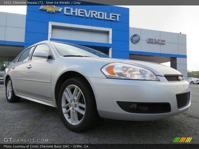 Silver Ice Metallic / Gray 2012 Chevrolet Impala LTZ
