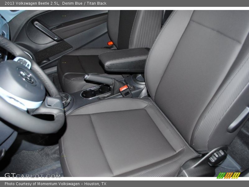 Denim Blue / Titan Black 2013 Volkswagen Beetle 2.5L