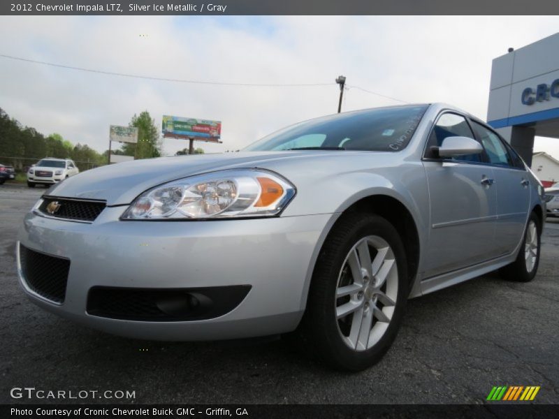 Silver Ice Metallic / Gray 2012 Chevrolet Impala LTZ