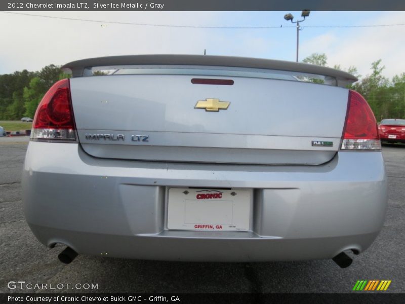 Silver Ice Metallic / Gray 2012 Chevrolet Impala LTZ