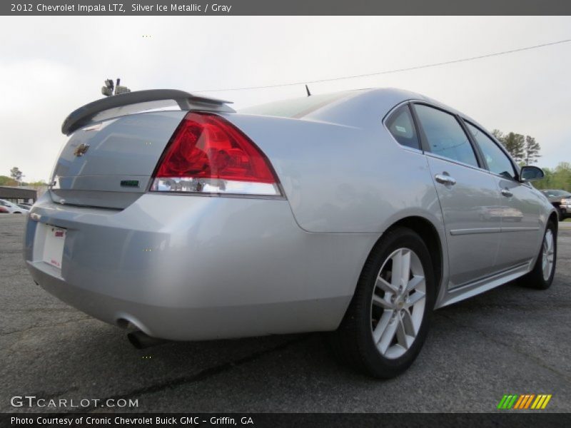 Silver Ice Metallic / Gray 2012 Chevrolet Impala LTZ