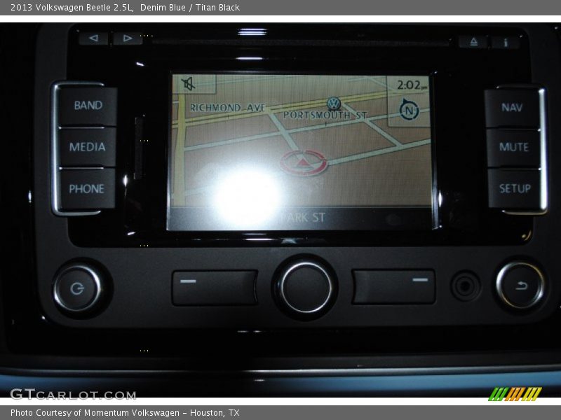 Denim Blue / Titan Black 2013 Volkswagen Beetle 2.5L