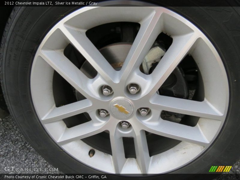 Silver Ice Metallic / Gray 2012 Chevrolet Impala LTZ