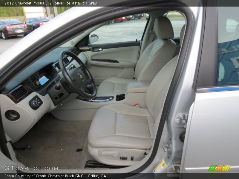 Silver Ice Metallic / Gray 2012 Chevrolet Impala LTZ