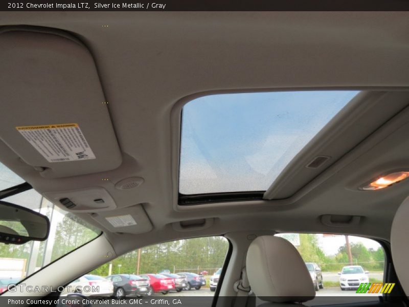 Silver Ice Metallic / Gray 2012 Chevrolet Impala LTZ