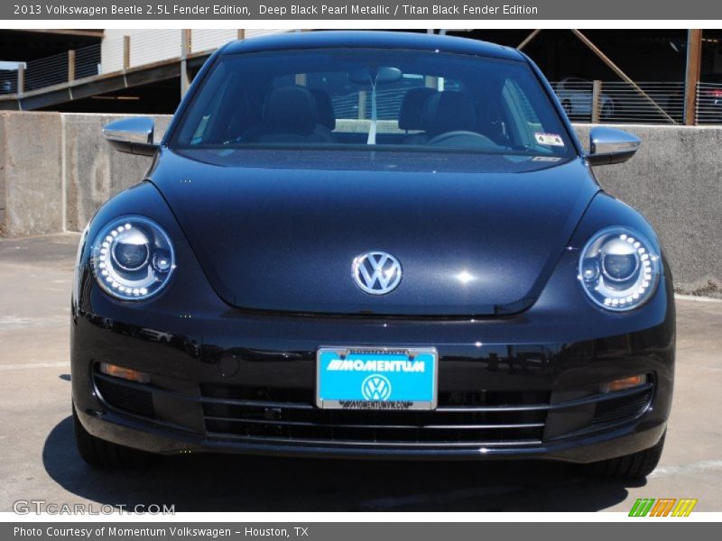Deep Black Pearl Metallic / Titan Black Fender Edition 2013 Volkswagen Beetle 2.5L Fender Edition
