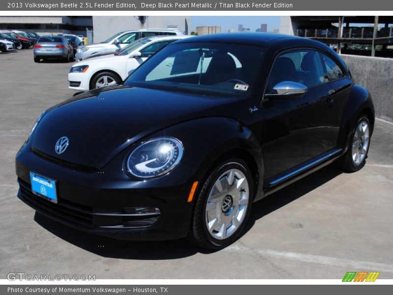 Deep Black Pearl Metallic / Titan Black Fender Edition 2013 Volkswagen Beetle 2.5L Fender Edition