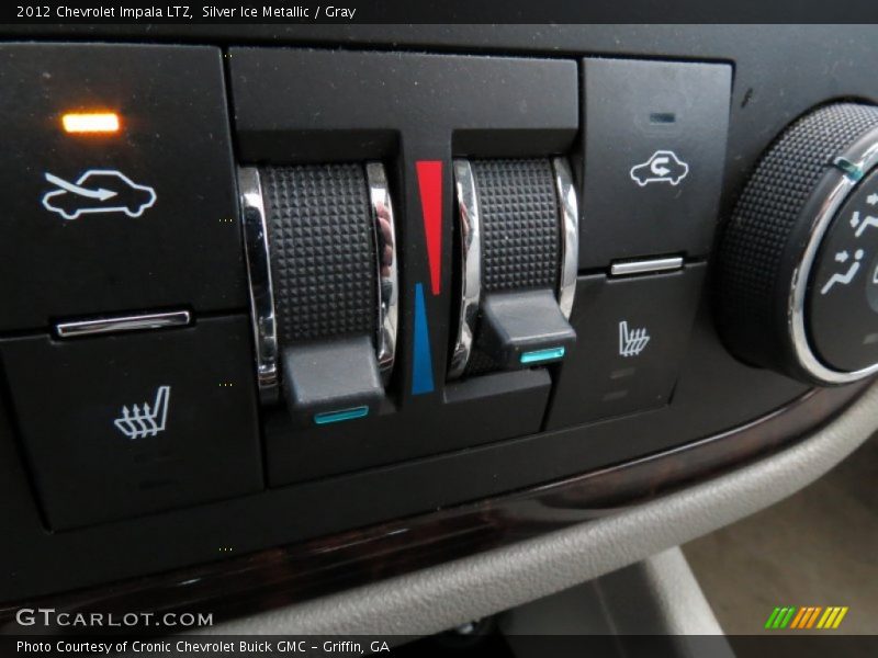 Silver Ice Metallic / Gray 2012 Chevrolet Impala LTZ