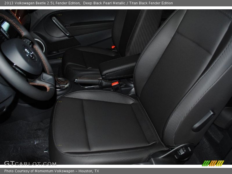Deep Black Pearl Metallic / Titan Black Fender Edition 2013 Volkswagen Beetle 2.5L Fender Edition