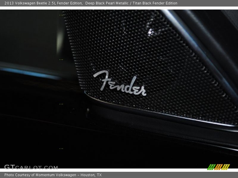Deep Black Pearl Metallic / Titan Black Fender Edition 2013 Volkswagen Beetle 2.5L Fender Edition