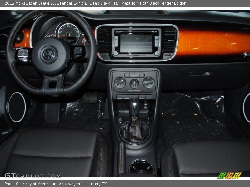 Deep Black Pearl Metallic / Titan Black Fender Edition 2013 Volkswagen Beetle 2.5L Fender Edition