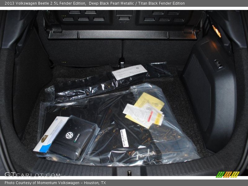 Deep Black Pearl Metallic / Titan Black Fender Edition 2013 Volkswagen Beetle 2.5L Fender Edition