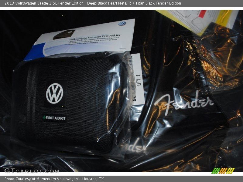 Deep Black Pearl Metallic / Titan Black Fender Edition 2013 Volkswagen Beetle 2.5L Fender Edition