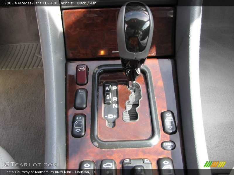 Black / Ash 2003 Mercedes-Benz CLK 430 Cabriolet