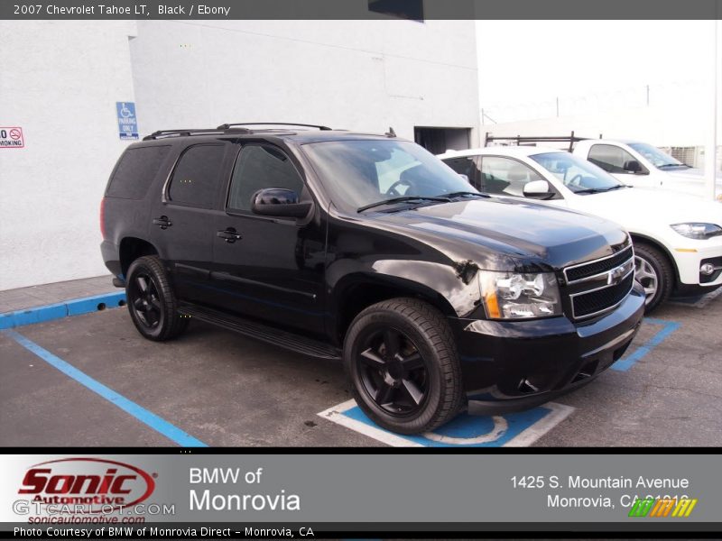 Black / Ebony 2007 Chevrolet Tahoe LT