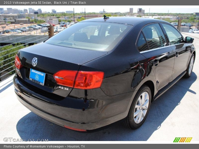 Black Uni / Titan Black 2013 Volkswagen Jetta SE Sedan