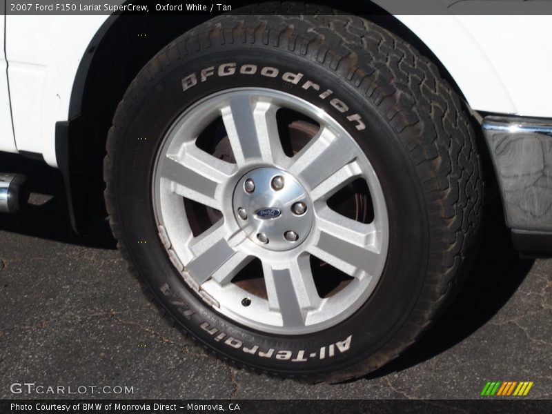 Oxford White / Tan 2007 Ford F150 Lariat SuperCrew