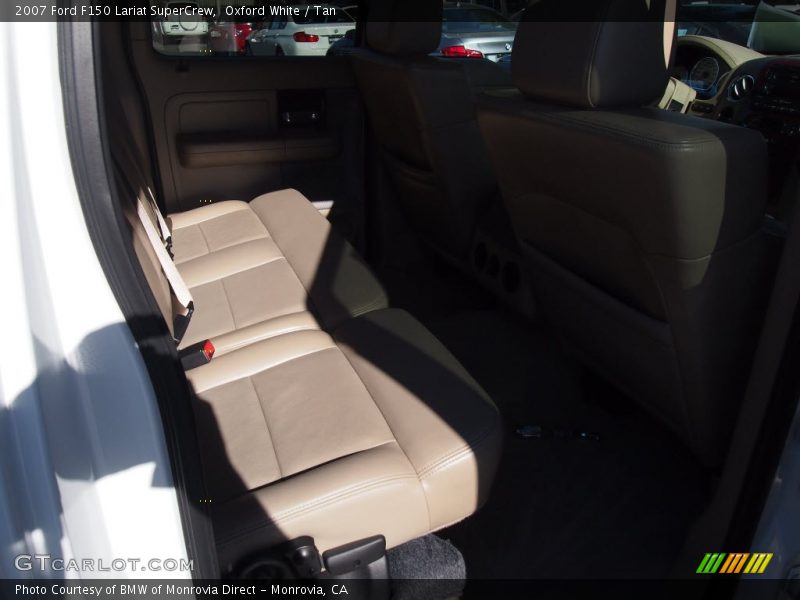 Oxford White / Tan 2007 Ford F150 Lariat SuperCrew
